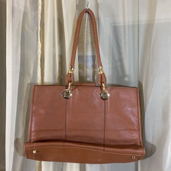 2pc NINE CO & IMAN WOMEN BAGS BROWN - Picture 4 of 16